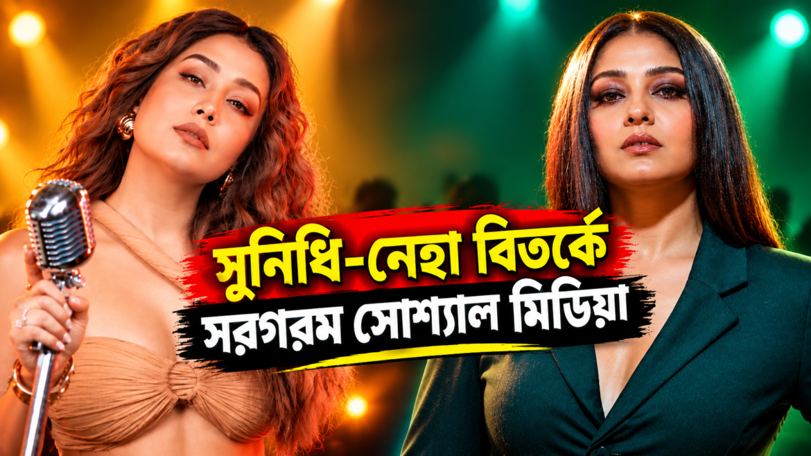 সুনিধি-নেহা বিতর্কে সরগরম সোশ্যাল মিডিয়া